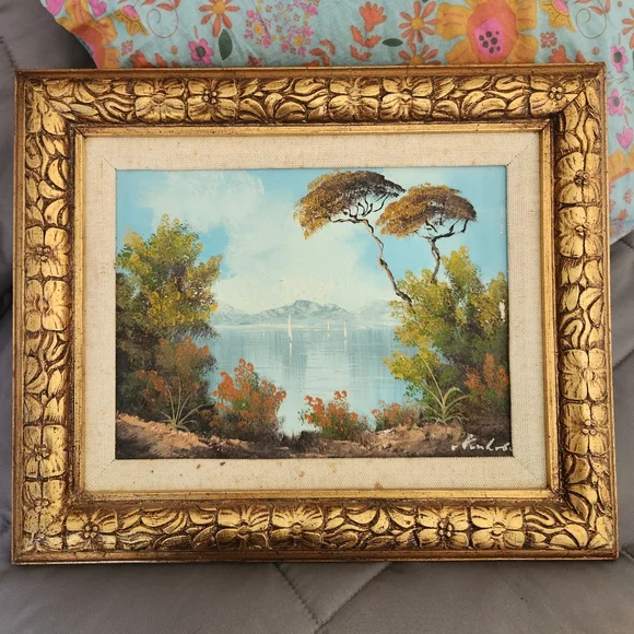 Vintage Gold Frame Neuhold Art - Picture 1 of 8